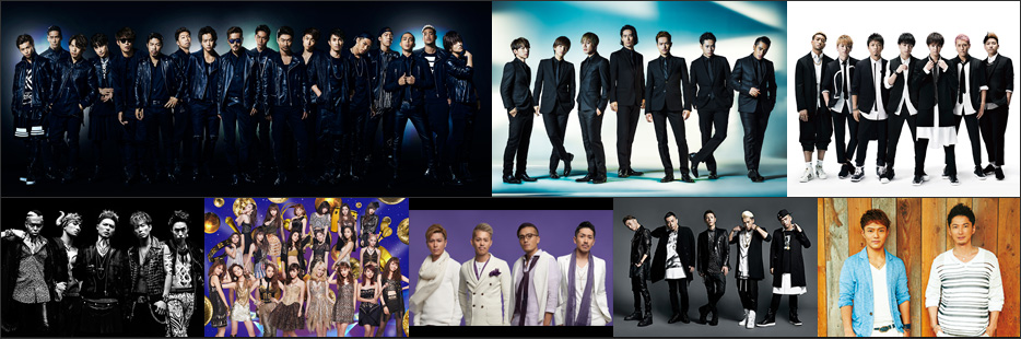 EXILE･EXILE TRIBE･EX FAMILY